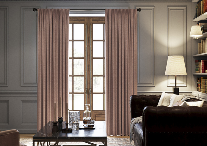 Harris, Pink Bliss - Made to Measure Curtains - Image 3